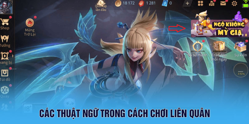 Các thuật ngữ trong cách chơi liên quân